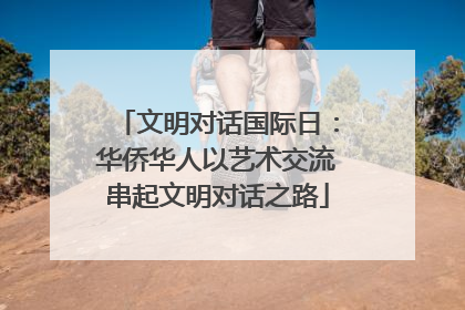 文明对话国际日：华侨华人以艺术交流串起文明对话之路